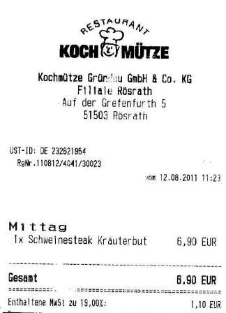 tagit Hffner Kochmtze Restaurant